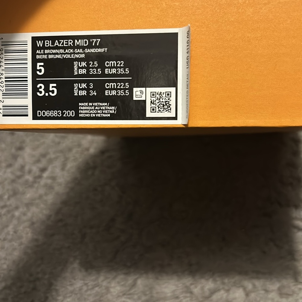 Nike blazer Mid ‘77 brown - Picture 5 of 5
